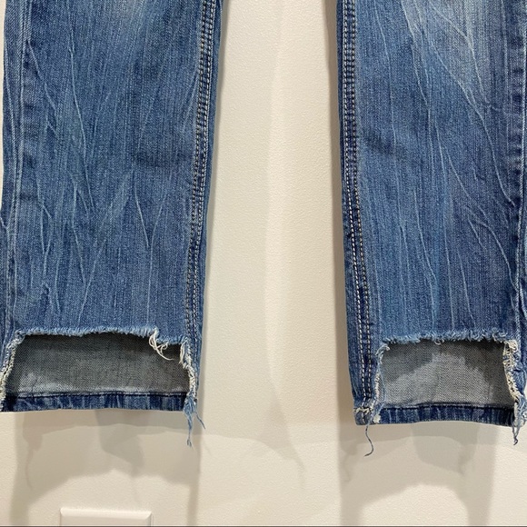 Democracy Ankle Step Straight Leg Jeans Size 4 - Picture 2 of 7